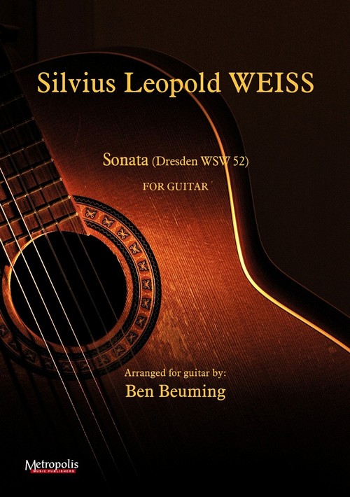Sonata (Dresden WSW 52), for Guitar. 9790365067664