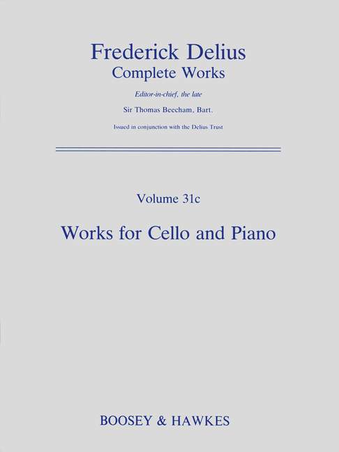 Works for Cello and Piano VIII/31c