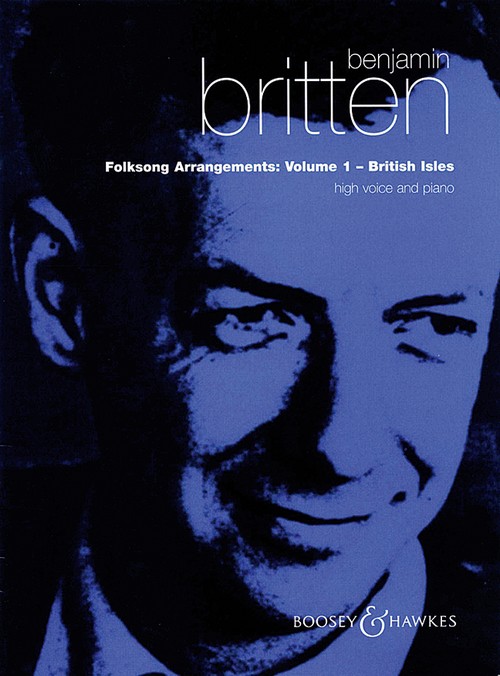 Folk Song Arrangements Vol. 1, British Isles, for high voice and piano