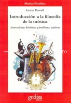 Introducción a la filosofía de la música. Antecedentes históricos y problemas estéticos. 9788474322675