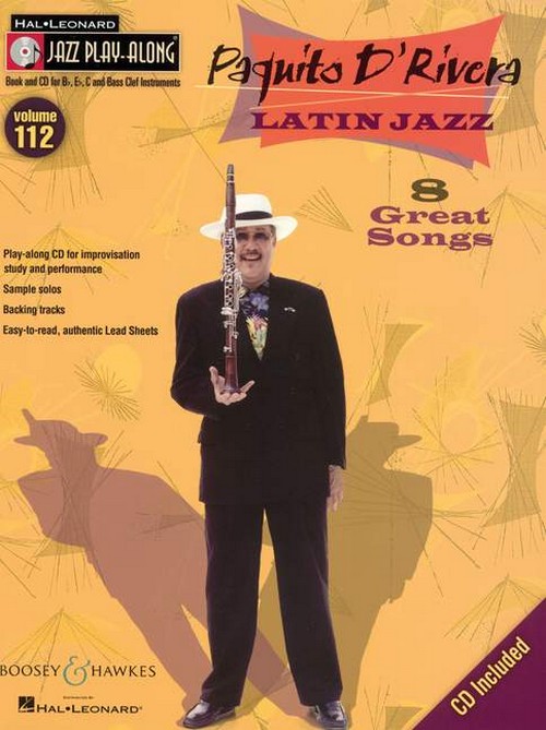 Latin Jazz JPA112 112, 8 Great Songs, for C/B/Eb-instruments and C bass, performance book