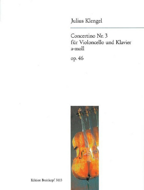 Concertino Nr. 3 a-moll op. 46, cello and piano