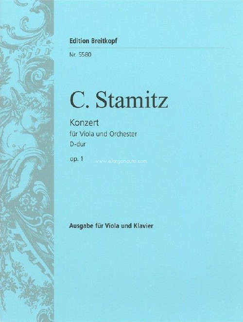 Violakonzert D-dur op. 1, viola and orchestra