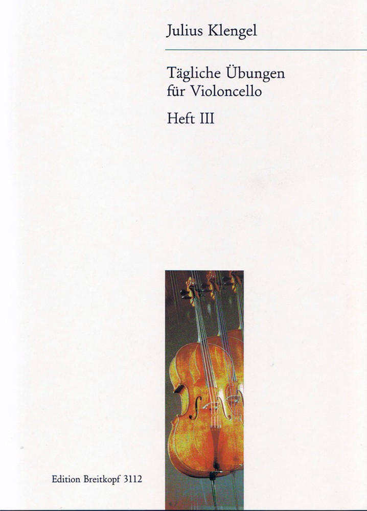 Tägliche Übungen Bd. III, cello