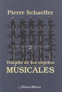 Tratado de los objetos musicales. 9788420685403