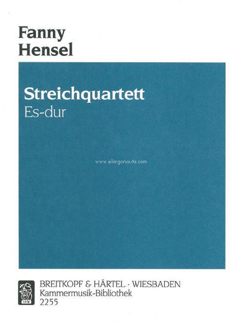 String Quartet in Eb major, Breitkopf Urtext