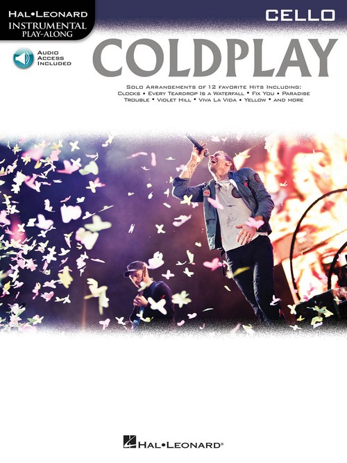 Coldplay: Instrumental Play-Along, Cello. 9781476818405