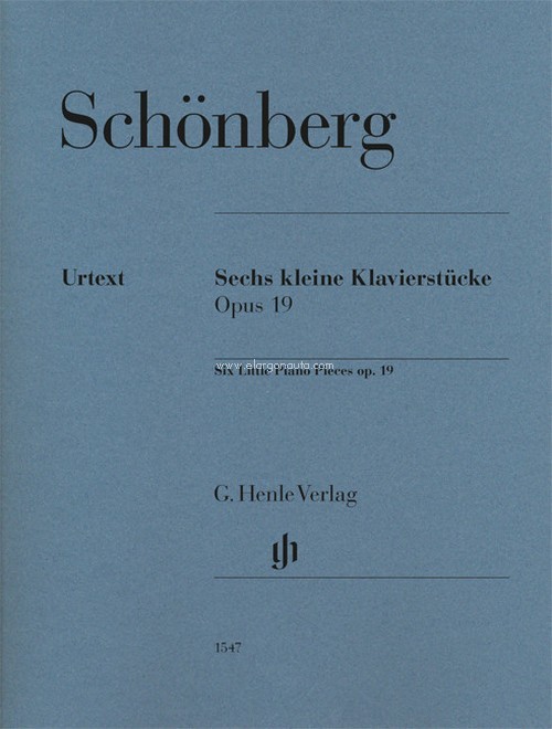 6 kleine Klavierstücke op. 19