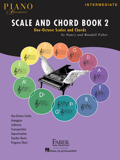 Piano Adventures Scale and Chord Book 2: One-Octave Scales and Chords