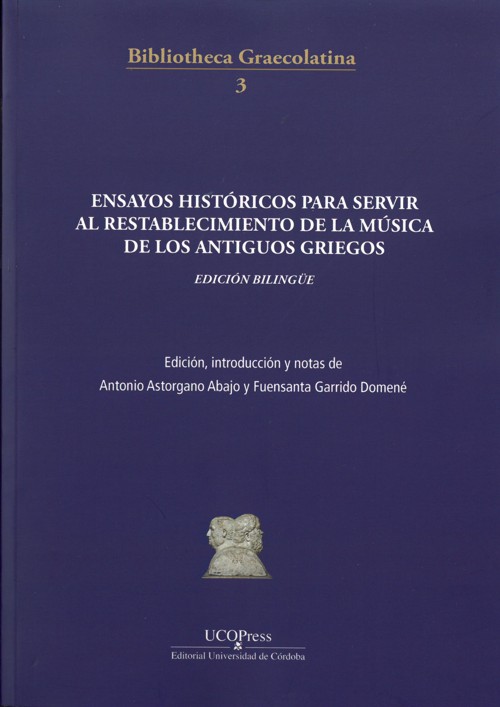 Ensayos históricos para servir al restablecimiento de la música de los antiguos griegos