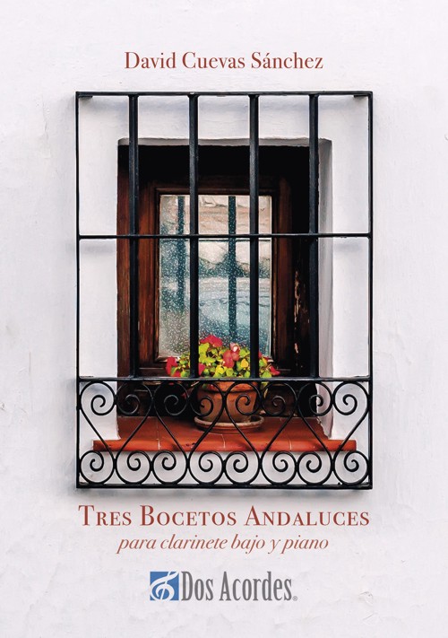 Tres bocetos andaluces, para clarinete bajo y piano. 9790801244918