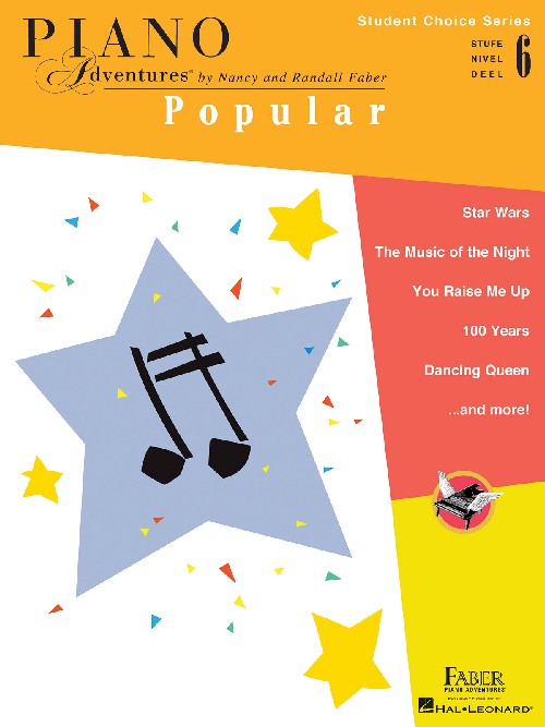 Piano Adventures: Popular - Level 6: Student Choice Series