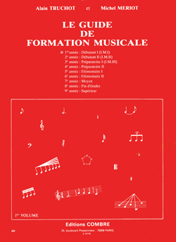 Guide de formation musicale Vol.1 - débutant 1