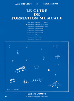 Guide de formation musicale Vol.2 - débutant 2