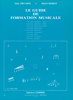 Guide de formation musicale Vol.5 - élémentaire 1