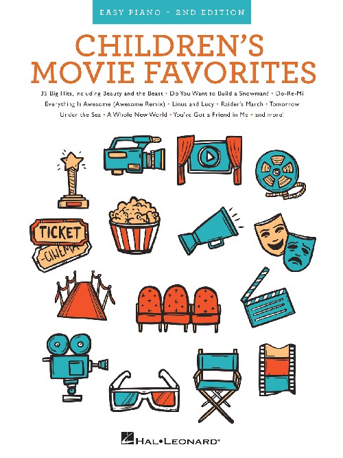 Children's Movie Favorites, 2nd Edition: Easy Piano