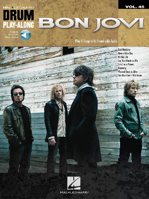 Bon Jovi: Drum Play-Along Volume 45. 9781495079184