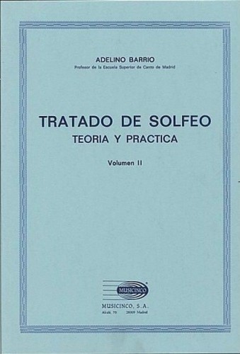 Tratado de solfeo: teoría y práctica, vol. II