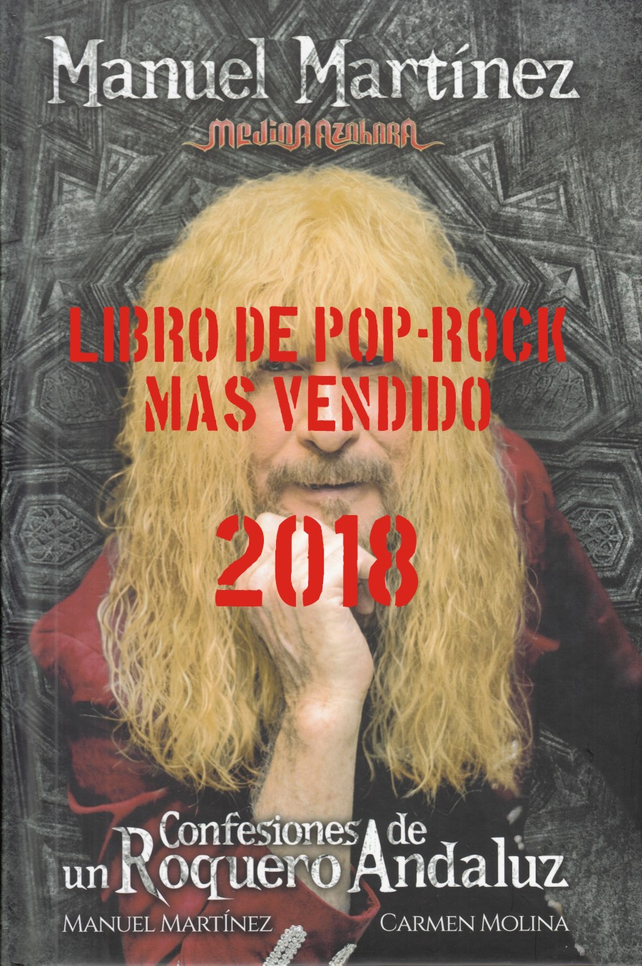 Confesiones de un rockero andaluz, libro de pop-rock más vendido en 2018