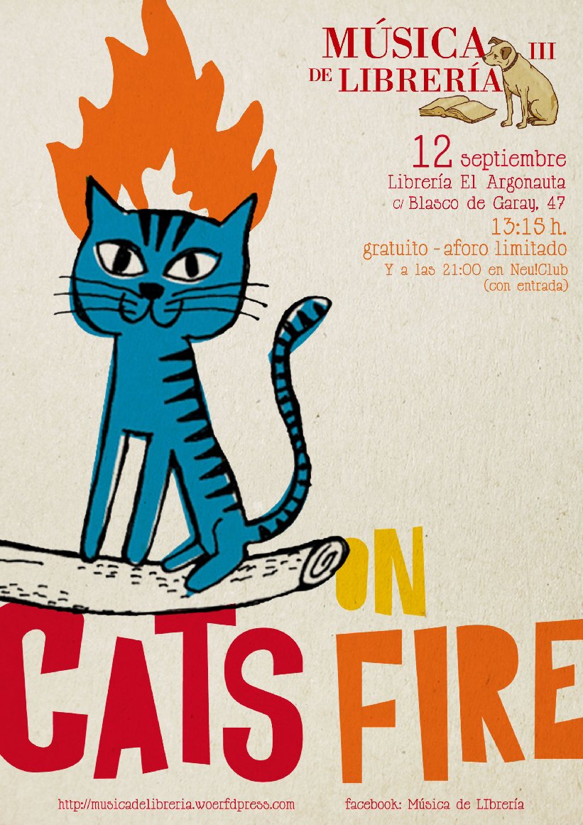Música de librería Vol. III: CATS ON FIRE