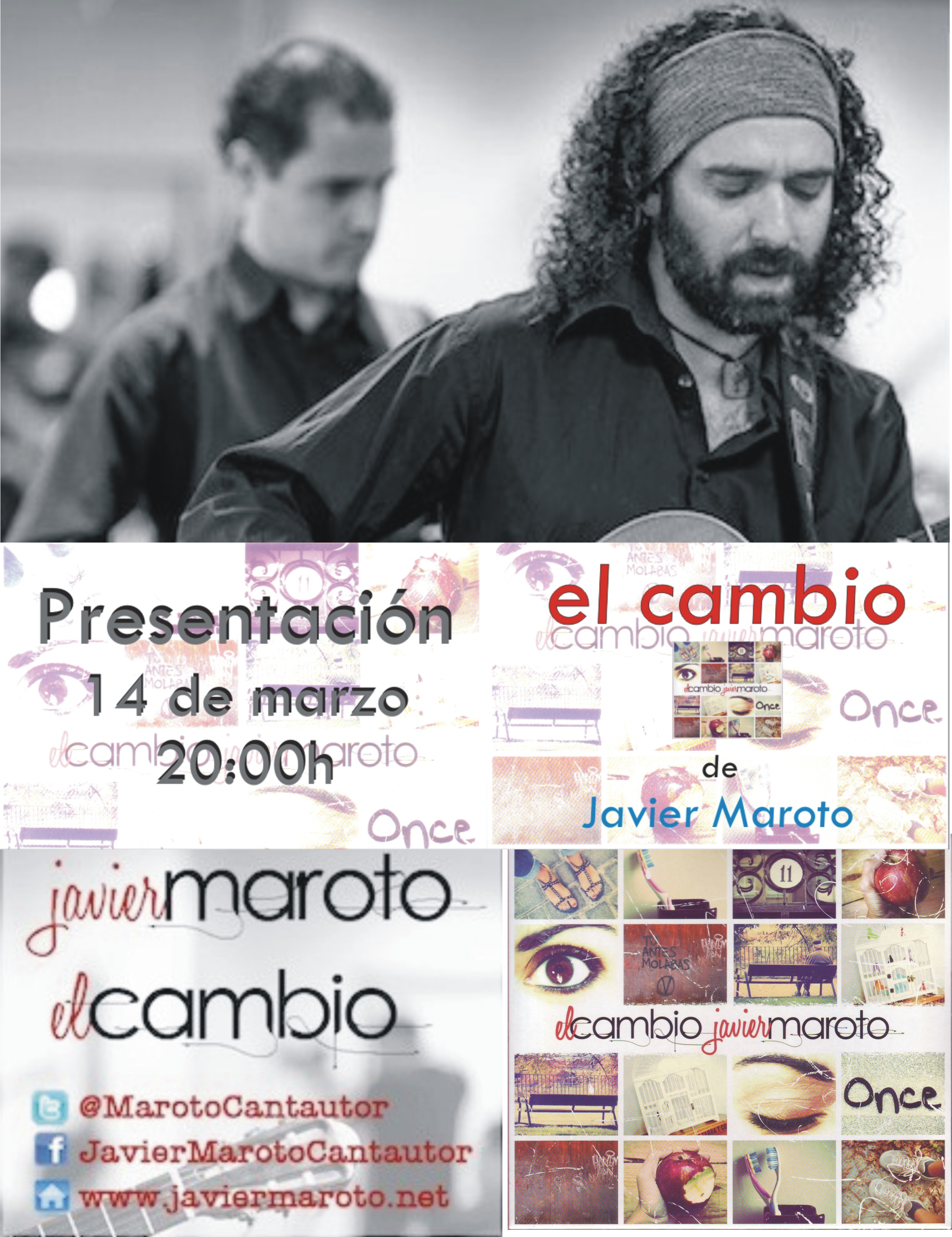 Presentación del disco "El Cambio" de Javier Maroto