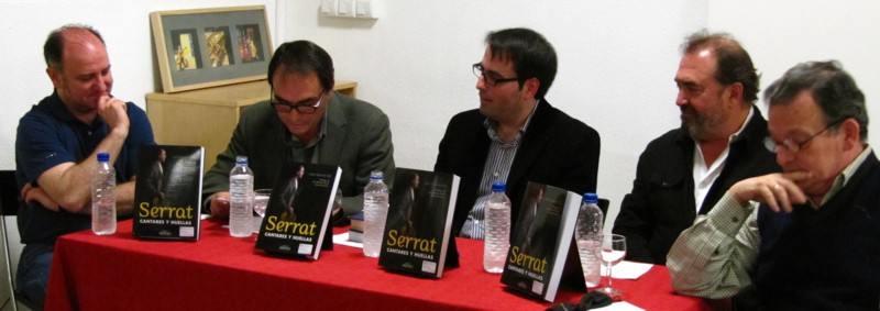 Presentación del libro SERRAT: CANTARES y HUELLAS