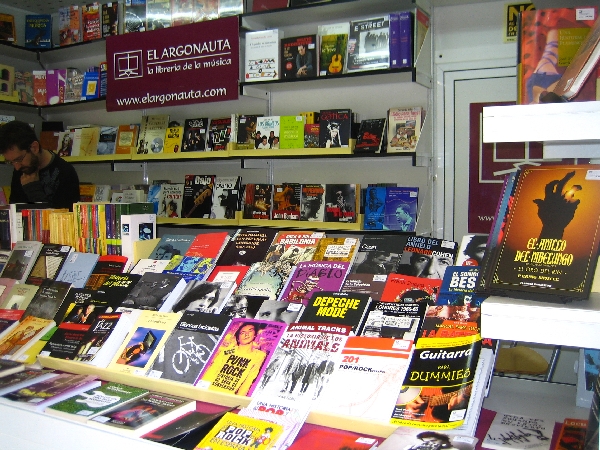 El Argonauta, la librería de la música en la Feria del Libro de Madrid 2007