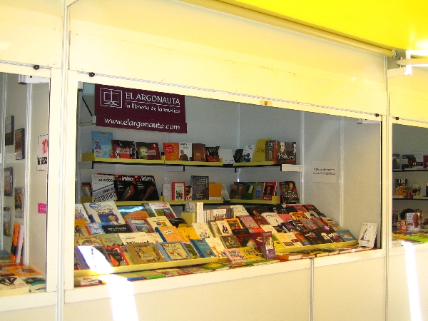 El Argonauta, la librería de la música en la Feria del Libro de Pozuelo de Alarcón 2008