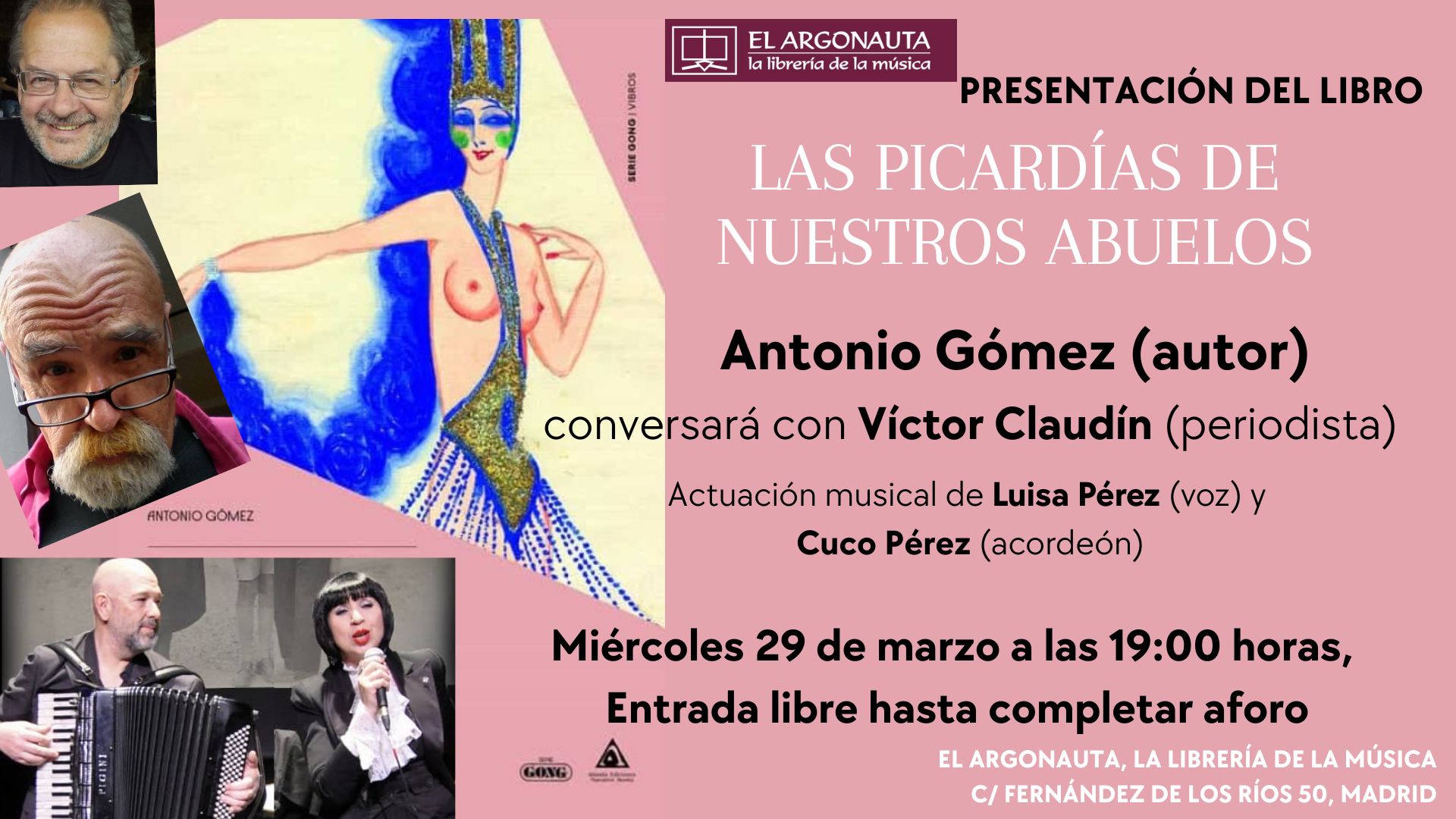 Presentación del libro 'Las picardías de nuestros abuelos' de Antonio Gómez