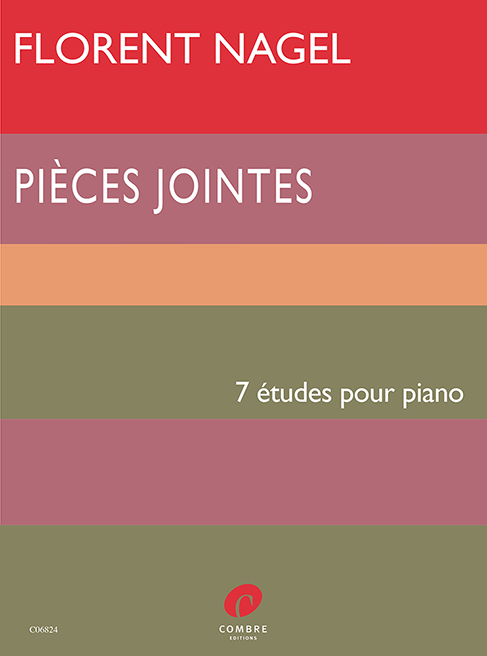 Pièces jointes - 7 études, pour piano. 9790230368247 Pièces jointes - 7 études, pour piano. 9790230368247