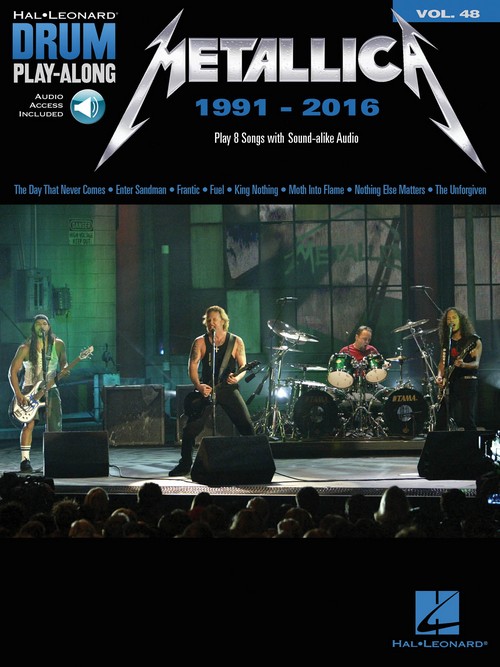 Metallica, 1991-2016: Drum Play-Along Volume 48, Drum Kit. 9781495094842