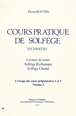 Cours pratique de solfège Vol. 2