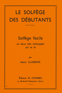 Solfège des débutants - clés de sol et fa