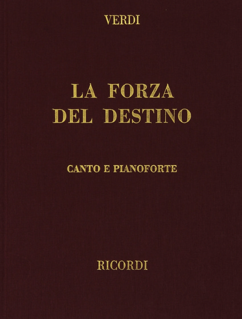 La forza del destino, Vocal and Piano Reduction