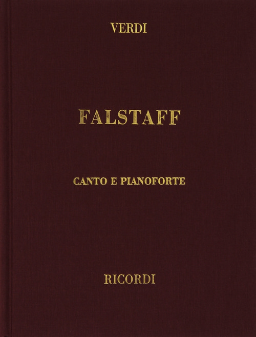 Falstaff (hard cover), Vocal and Piano Reduction