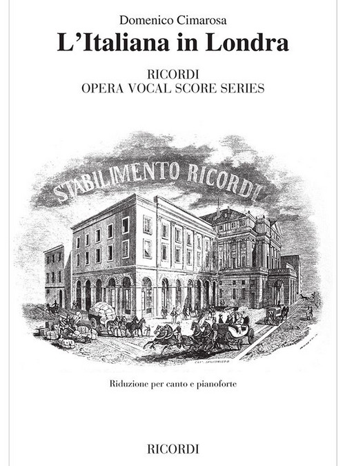 L'Italiana in Londra, Vocal and Piano Reduction