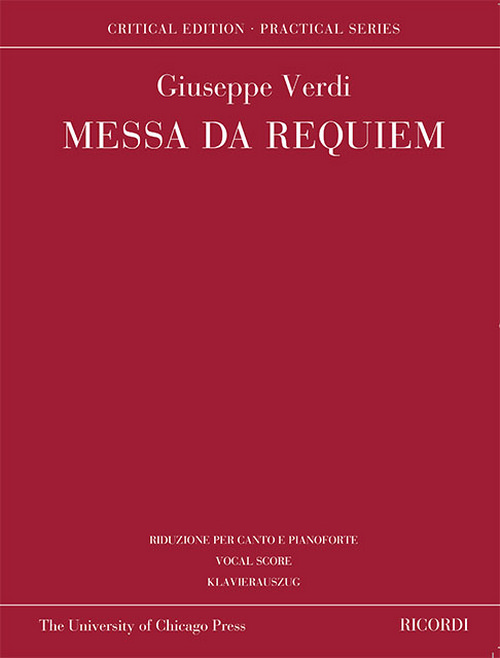 Messa da Requiem: A cura di David Rosen, riduzione per canto e pianoforte. 9790041413549