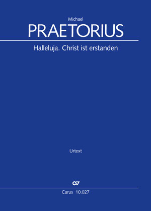 Halleluja. Christ ist erstanden: Choralkonzert, for Mixed Choir (SSATB), 8 Instruments ad lib. and Basso Continuo, Vocal Score. 9790007171728