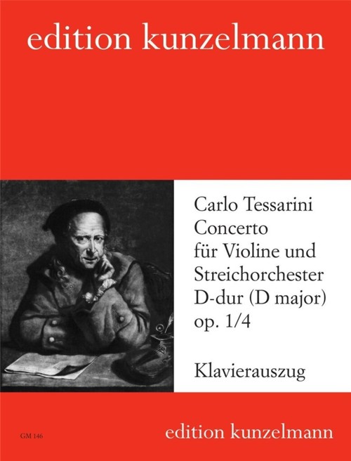 Konzert D-Dur für Violine und Streichorchester, op. 1/4. Klavierauszug