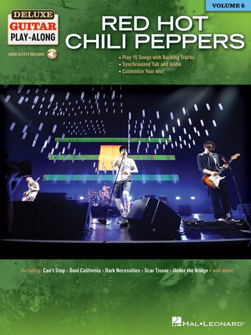 Red Hot Chili Peppers: Deluxe Guitar Play-Along Volume 6. 9781540003737