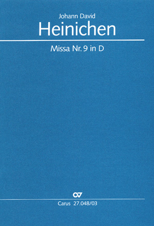 Missa Nr. 9 in D: D-Dur, Soloists, Mixed Choir and Orchestra, Vocal Score