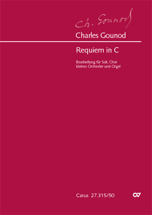 Requiem in C, for Solo SATB, Mixed Choir, Oboe, Clarinet, Horn, Violin, Viola, Cello, Bass and Organ, Score