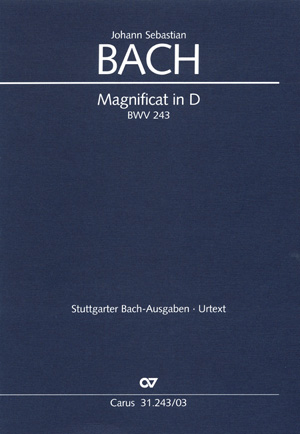 Magnificat in D, for Mixed Choir and Ensemble, Vocal Score