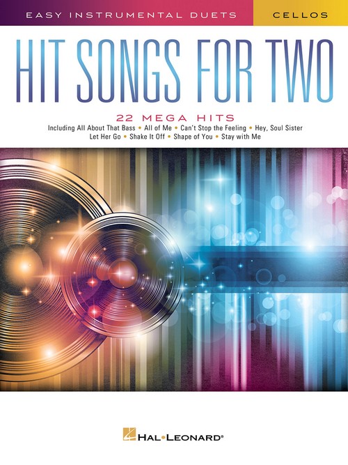 Hit Songs for Two Cellos: Easy Instrumental Duets