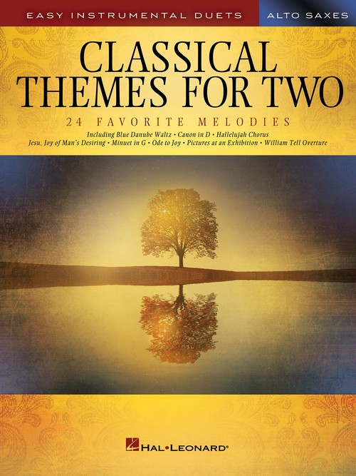 Classical Themes for Two Alto Saxophones: Easy Instrumental Duets