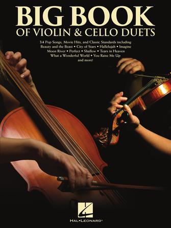 Big Book of Violin & Cello Duets: Score with Separate Pull-Out Parts. 9781705141151