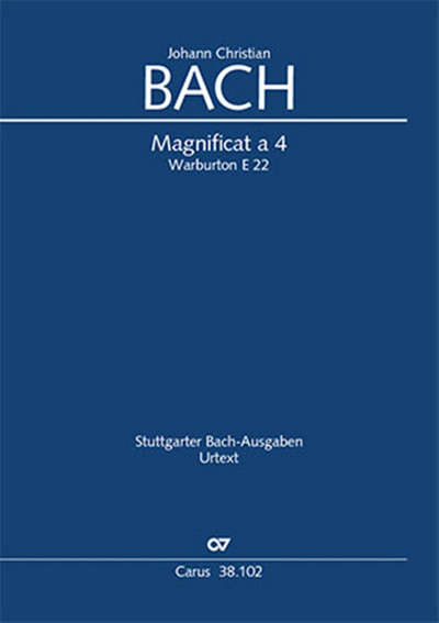 Magnificat a 4: Warb E 22, Soloists SATB, Mixed Choir and Ensemble, Vocal Score. 9790007137496