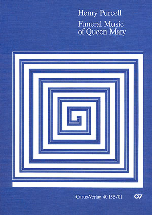 Funeral music of Queen Mary, SATB, Trumpet, 3 Trombones and Organ, Score. 9790007063238