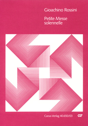 Petite Messe solennelle, Vocal Score