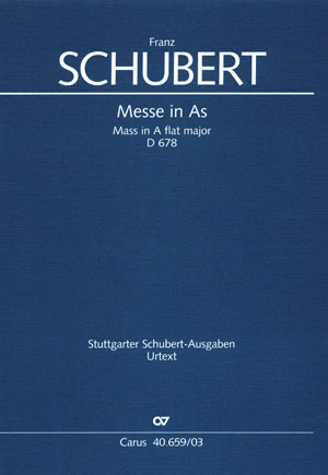 Messe in As, Soloists, Mixed Choir and Orchestra, Vocal Score. 9790007088019